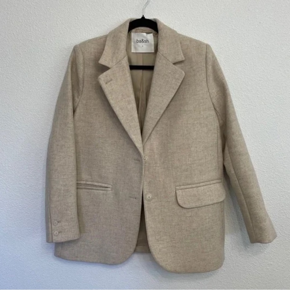 ba&sh Elegant Beige Jacket